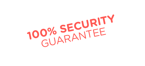 100% SECURITY GUARANTEE